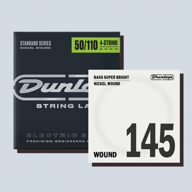 Basson kielet A-standard-vireelle 50-145t Nickel Wound.