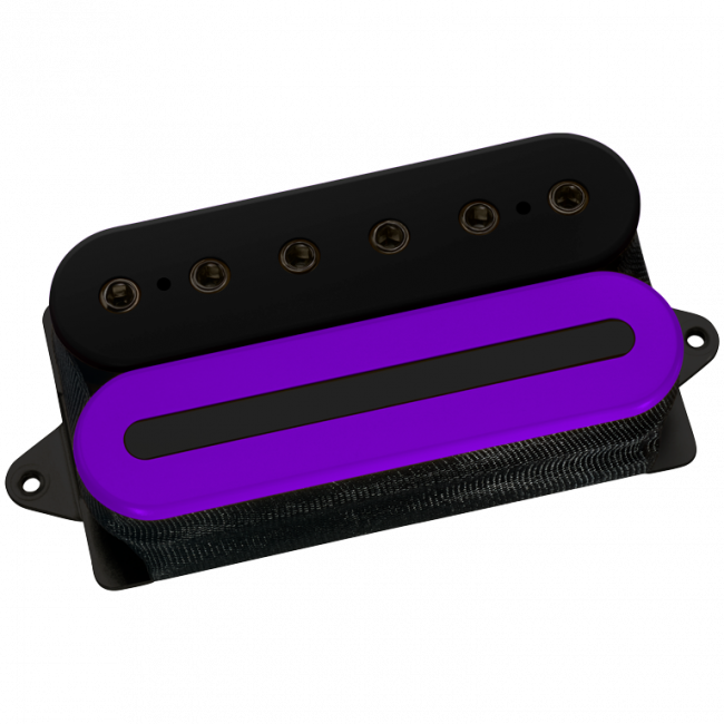 DiMarzio Custom Crunch Lab Black/purple with black polepieces