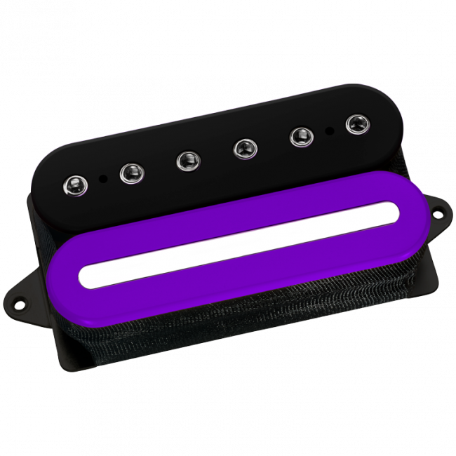 DiMarzio Custom Crunch Lab Black/purple with chrome polepieces