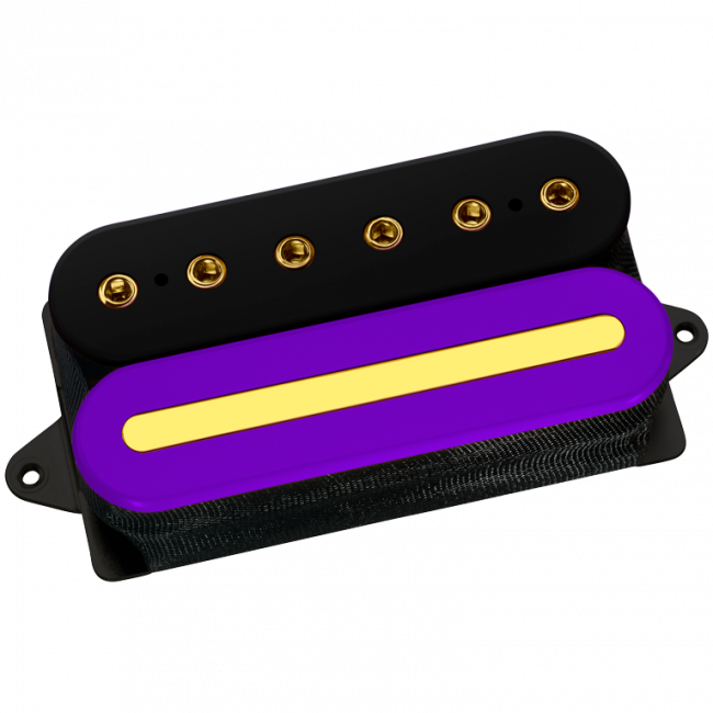 DiMarzio Custom Crunch Lab Black/purple with gold polepieces