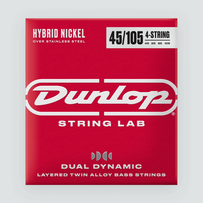 Dunlop Dual Dynamic Hybrid Nickel basson kielet.
