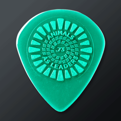 Dunlop Primetone-plektrat kategoriakuva. Kuvassa Dunlop Primetone Animals As Leaders -plektra.