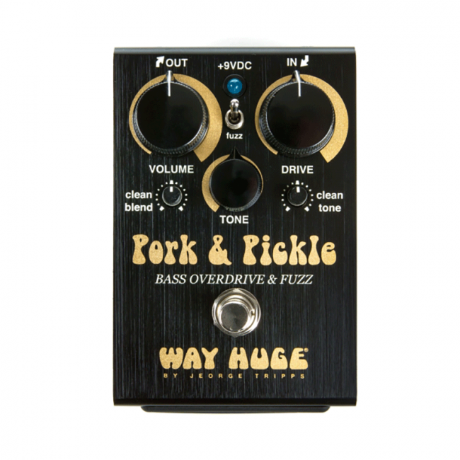 Way Huge Pork & Pickle Overdrive & Fuzz WHE214 bassopedaali.