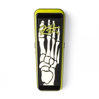 Dunlop KH95 Kirk Hammett Wah Wah-pedaali yläpuolelta.