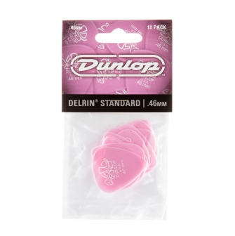 Dunlop Delrin 500 0.46mm -plektrat, 12kpl.
