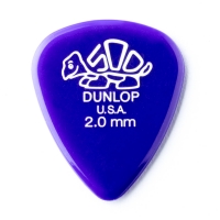 Dunlop Delrin 500 2.00mm -plektrat, 72kpl.