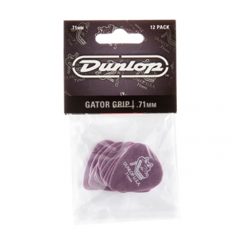 Dunlop Gator Grip 0.71mm -plektrat, 12kpl.