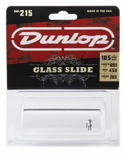 Dunlop 215 lasi-slide myyntipakkauksessaan.