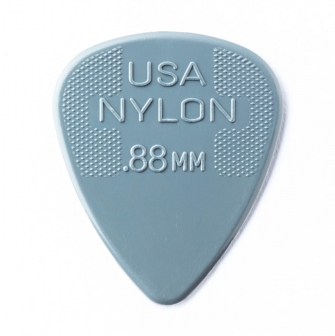 Dunlop Nylon Standard 0.88mm plektra.