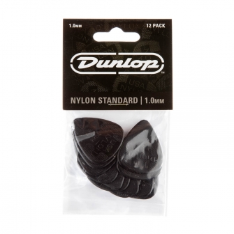 Dunlop Nylon Standard 1.00mm plektrat, 12kpl.