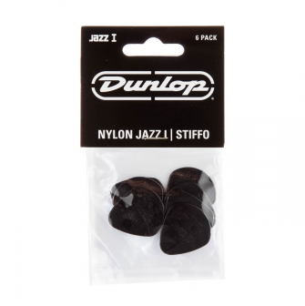 Dunlop Jazz I Stiffo -plektrat 1.10mm, 6kpl.