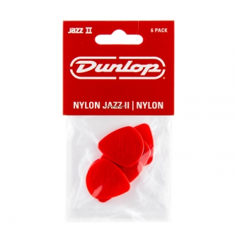 Dunlop Jazz II Nylon -plektrat 1.18mm, 6kpl.