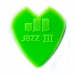 Dunlop Jazz III Kirk Hammett -plektra takaa.