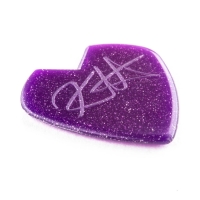 Kirk Hammett Jazz III -plektra Purple Sparkle.