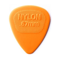 Dunlop Nylon Midi 0.67mm plektrat, 72kpl.