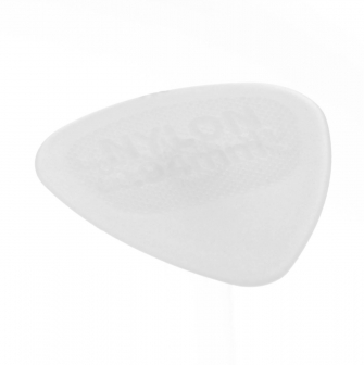 Dunlop Nylon Glow Standard 0.94mm plektra kulmasta kuvattuna.