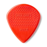 Dunlop Max-Grip Jazz III Nylon -plektrat, 24kpl