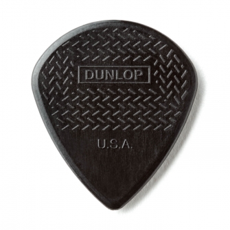 Dunlop Max-Grip Jazz III Stiffo -plektra takaa.
