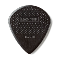 Dunlop Max-Grip Jazz III Stiffo -plektrat, 24kpl.