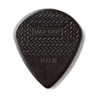 Dunlop Max-Grip Jazz III Stiffo -plektra.