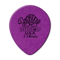 Dunlop Tortex Teardrop 1.14mm plektra.