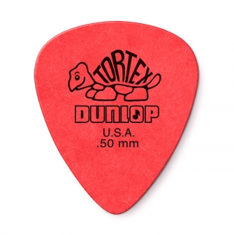 Dunlop Tortex Standard -plektra 0.50mm, 12kpl