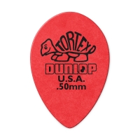 Dunlop Tortex Small Teardrop 0.50mm plektra.