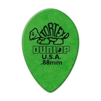 Dunlop Tortex Small Teardrop 0.88 plektra.