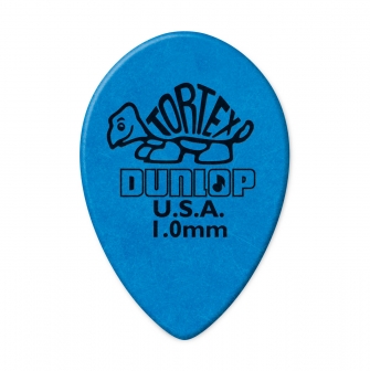 Dunlop Tortex Small Teardrop 1.00mm plektra.