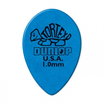 Dunlop Tortex Small Teardrop 1.00mm plektra.