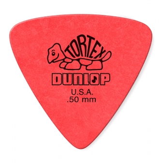 Dunlop Tortex Triangle 0.50mm plektra.