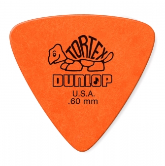 Dunlop Tortex Triangle 0.60mm plektra.