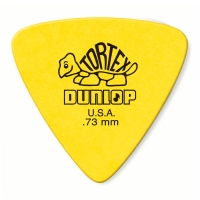 Dunlop Tortex Triangle 0.73mm plektra.