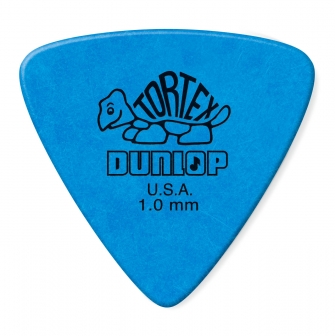 Dunlop Tortex Triangle 1.00mm plektra.
