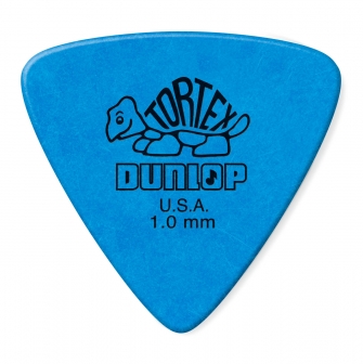 Dunlop Tortex Triangle 1.00mm plektra.