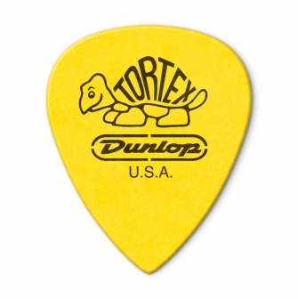 Dunlop Tortex TIII 0.73mm -plektra takaa.