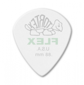 Tortex Flex Jazz III XL -plektra 0.88mm takaa.