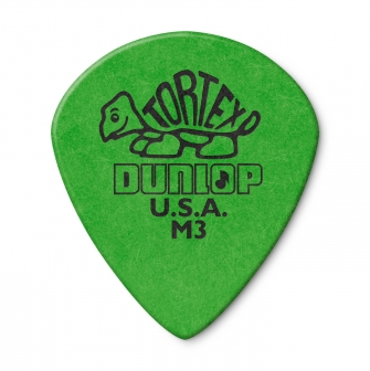 Dunlop Tortex Jazz M3 plektra.