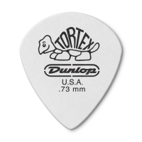 Dunlop Tortex Jazz III White 0.73mm plektra.