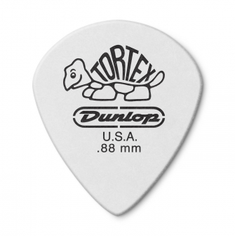 Dunlop Tortex Jazz III White plektrat.