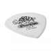 Dunlop Tortex Jazz III White 1.00mm plektra kulmasta kuvattuna.