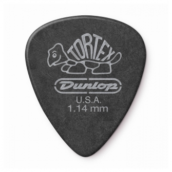 Dunlop 1.00mm Tortex Pitch Black plektra.