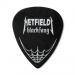 Dunlop 0,73mm Hetfield Black Fang plektra takaa.