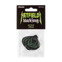 Dunlop 0,73mm Hetfield Black Fang plektra.