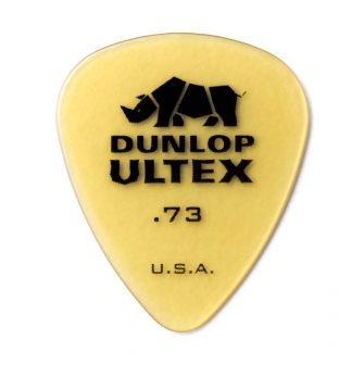 Dunlop Ultex Standard 0.73mm plektra.