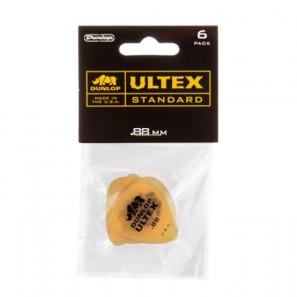 Dunlop Ultex Standard 0.88mm -plektra, 6kpl.