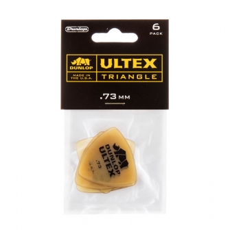Dunlop Ultex Triangle 0.73mm -plektra, 6kpl.