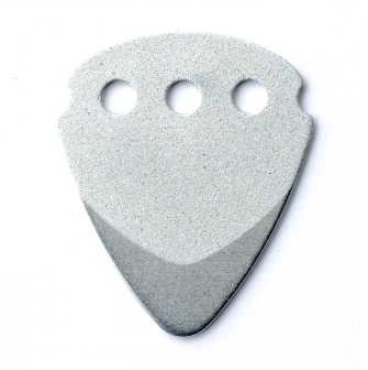 Teckpick Standard Clear Aluminum -plektra takaa.