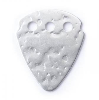 Teckpick Standard Textured Aluminum -plektra takaa.