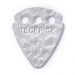 Teckpick Standard Textured Aluminum -plektra.